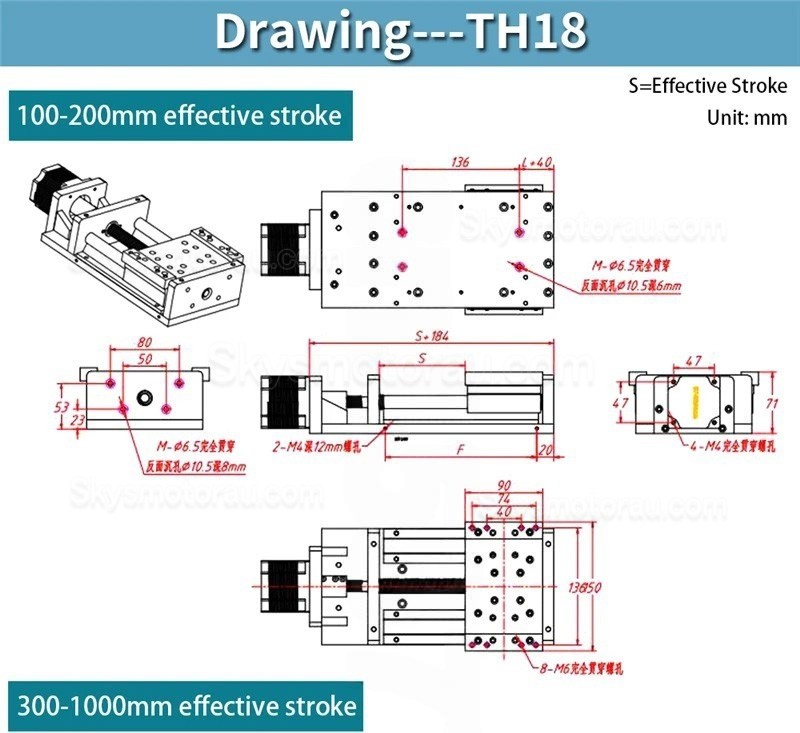 Heavy Duty Ballscrew Linear Motion Guide OSP001615 Manual CNC Slide Table SBR Guide Stage