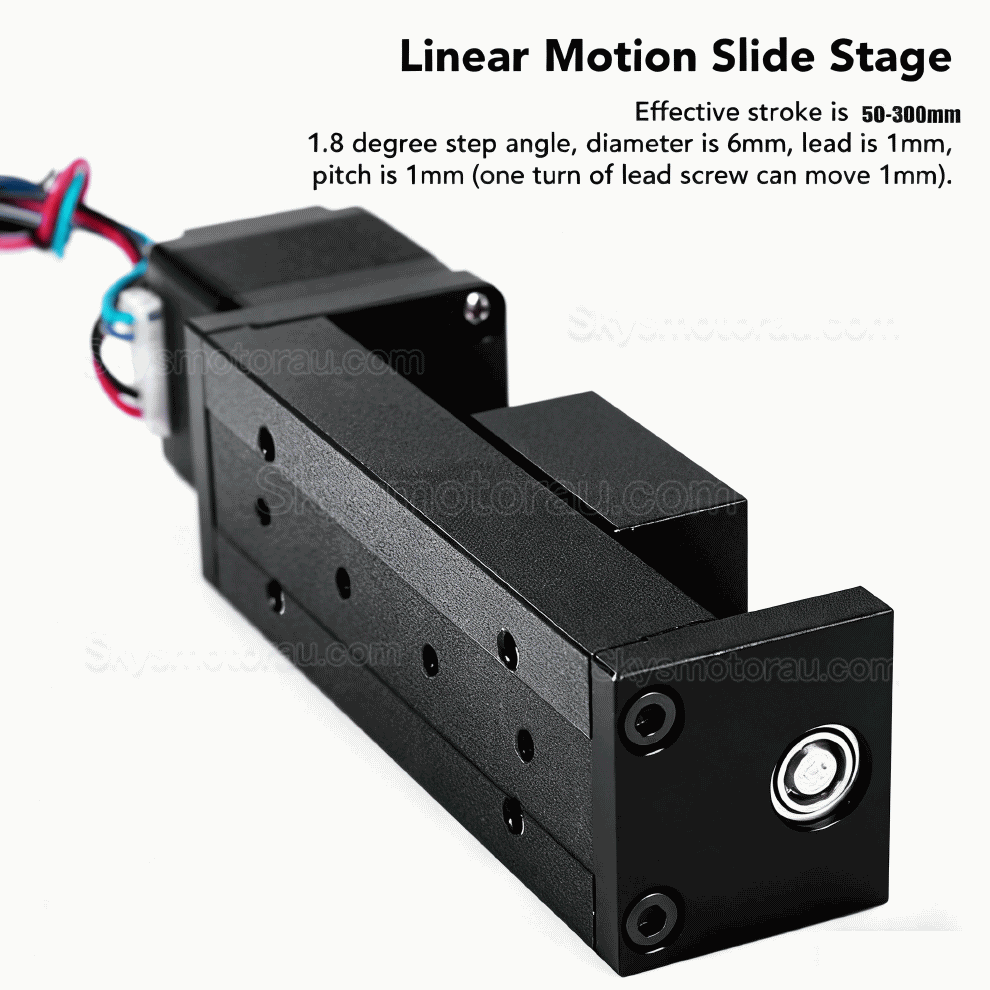 Motorized Linear Slides Actuator OSP001603 CNC Ballscrew Linear Slide 50mm-300mm Stroke with Nema11 Motor