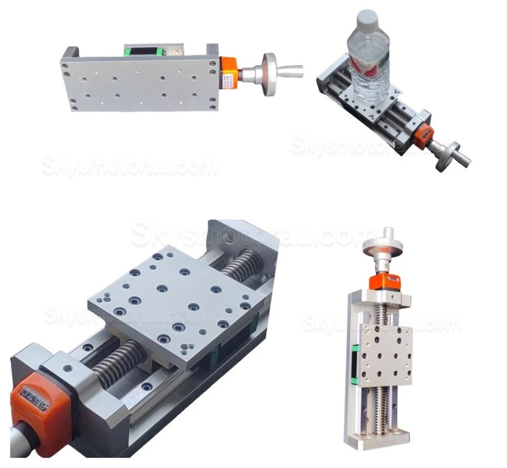 Manual Linear Slides Actuator Z Position Stage Trapezoidal Screw Module with Digital Display