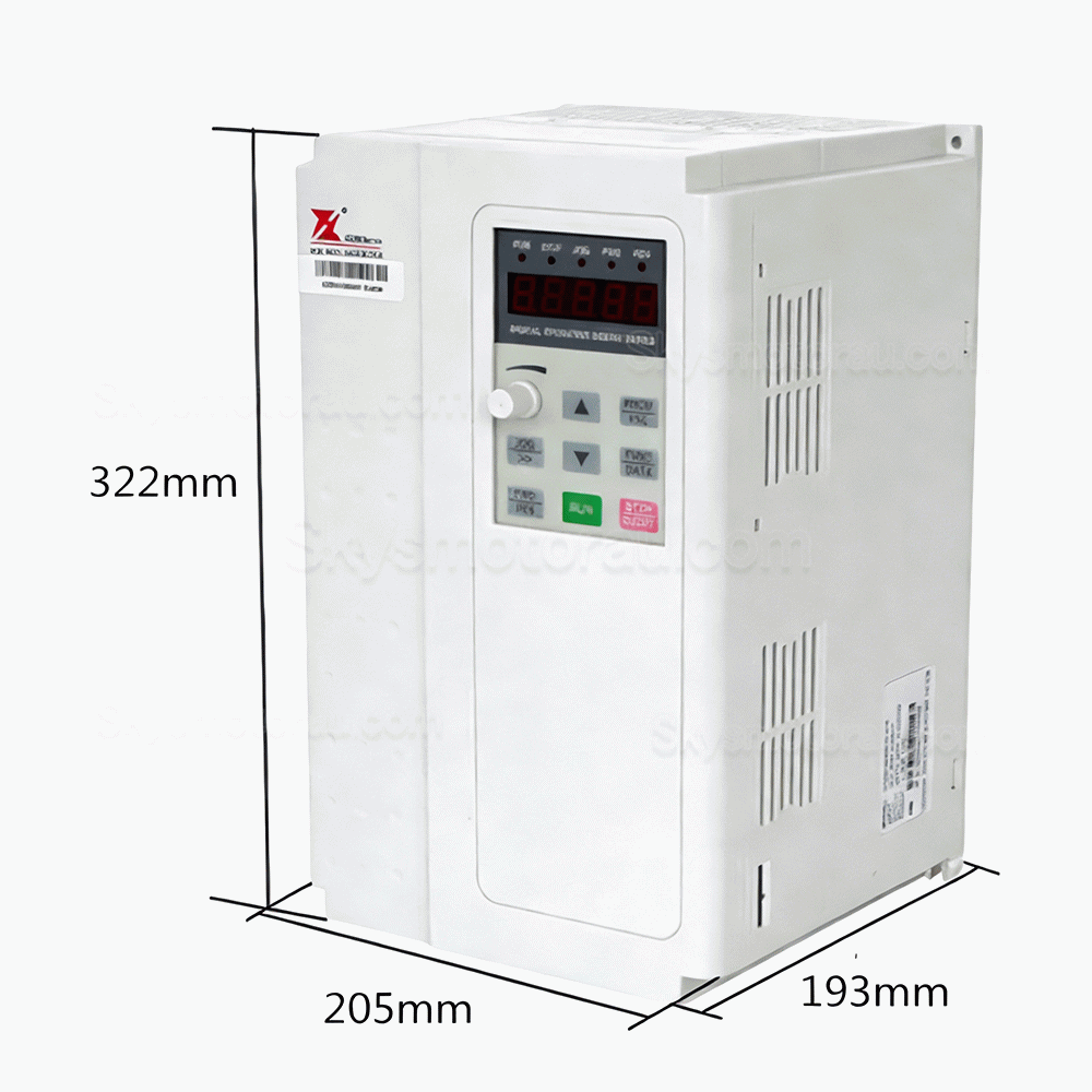 9KW VFD ATC Spindle Motor Kits Incl. Automatic Tool Change Spindle Motor GDZ143x133-9L + 11KW VFD Variable Frequency Drive DZB312B011