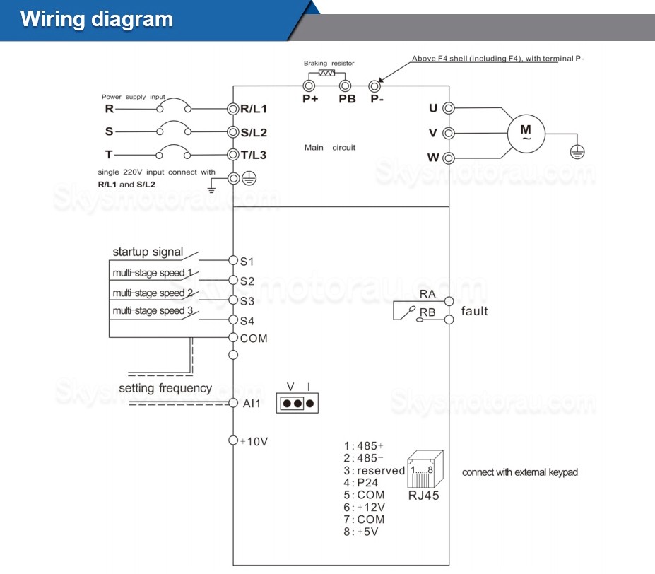 1.5kW VFD Spindle Kit VSK-ASL1.5B Indc. Air Cooled Spindle Motor + Variable Frequency Drive + 13Pcs ER20 Collet