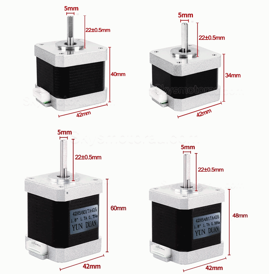 Neme 17 Harmonic Stepper Motor 42HS4015A4D5 with 30:1 Harmonic Gearbox + TB6600 Stepper Driver