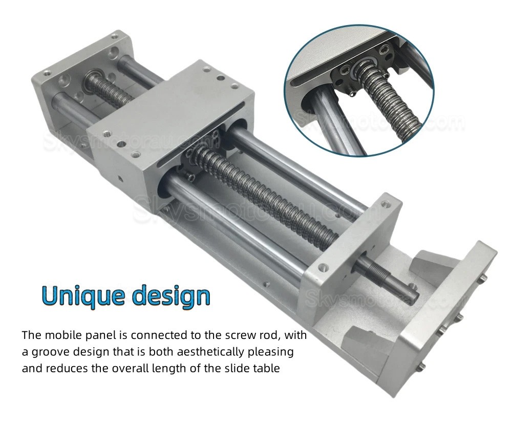 CNC Ballscrew Linear Slide OSP001612 Linear Translation Stage Fit Nema 23/34 Stepper Motor