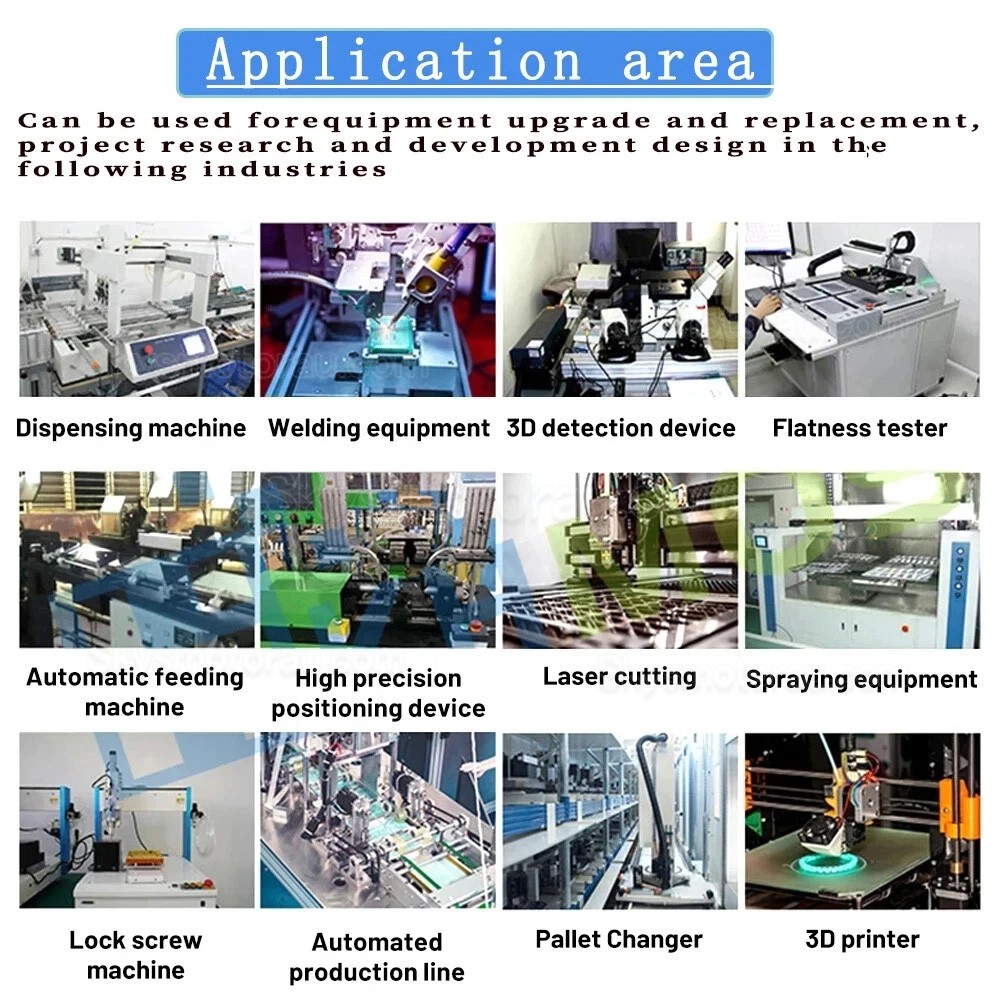 CNC Ballscrew Linear Slide OSP001612 Linear Translation Stage Fit Nema 23/34 Stepper Motor