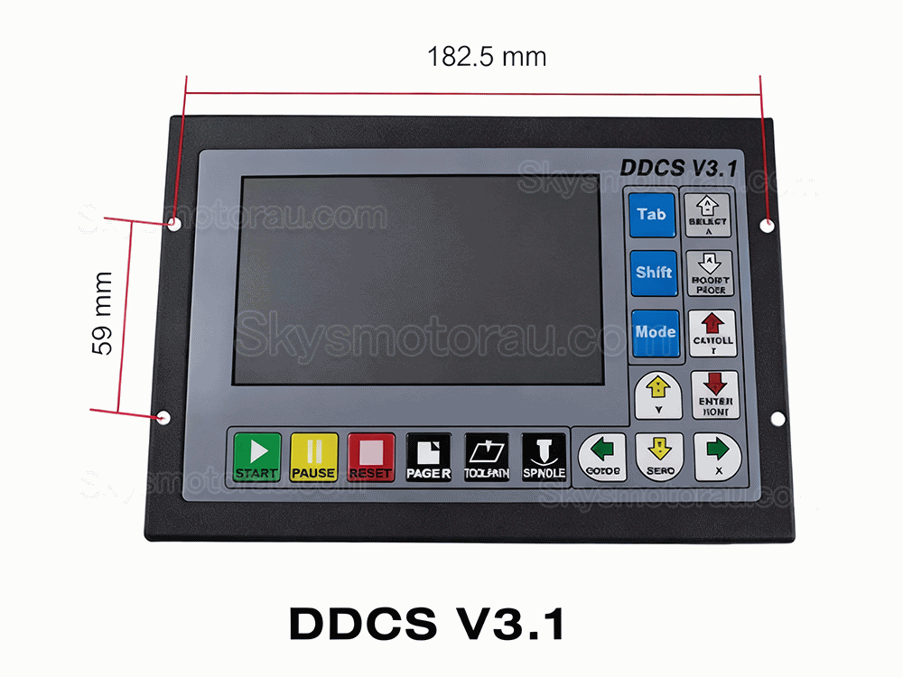 3 Axis / 4 Axis CNC Motion Controller DDCS V3.1 Electronic Numerical Standalone Control