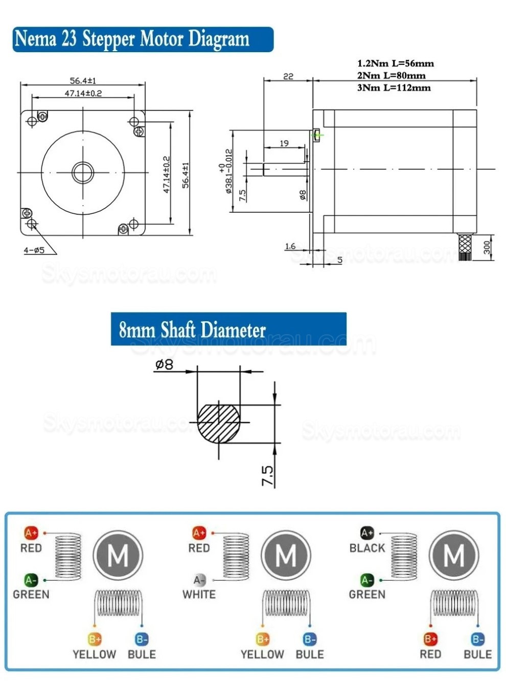 Motorized Linear Slides Actuator OSP001604 with NEMA23 57mm Stepper Motor & 1605 Motion Module
