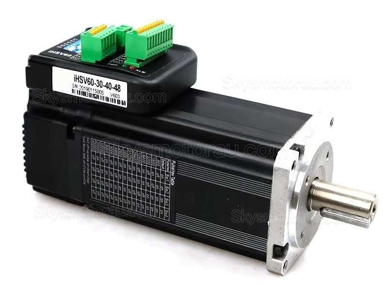 Nema 23 60mm 48V 400W Integrated AC Servo Motor JMC iHSV60-30-40-48 1.27N.m 3000RPM