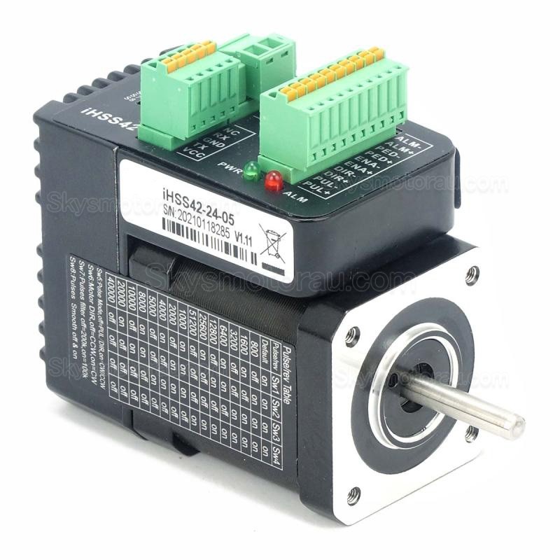 JMC iHSS42-24-05 Nema17 Closed Loop Integrated Stepper Motor 1.8 Deg 0.48Nm 1.2A