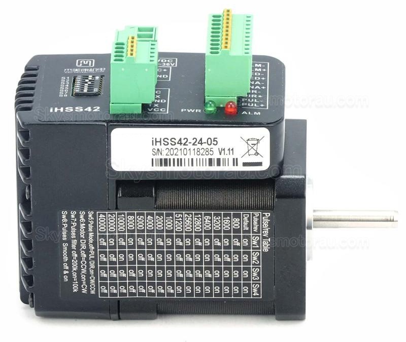 JMC iHSS42-24-05 Nema17 Closed Loop Integrated Stepper Motor 1.8 Deg 0.48Nm 1.2A