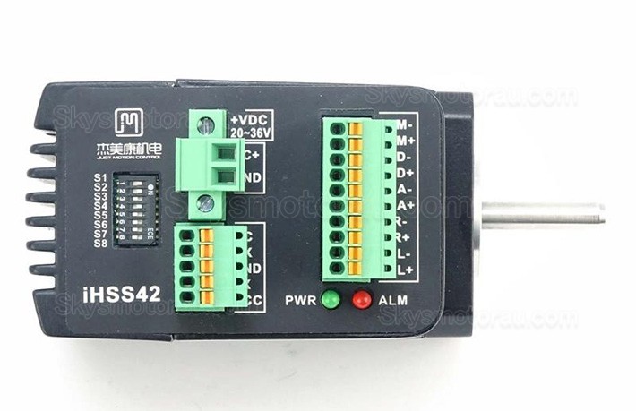 JMC iHSS42-24-07 Nema17 Closed Loop Integrated Stepper Motor 1.8 Deg 0.7Nm 24V 2 Phase