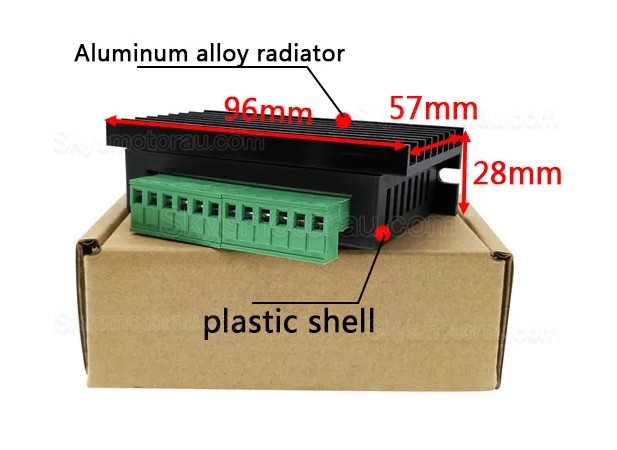 TB6600 Stepper Motor Driver 9-40VDC 0.5A-4A 2 Phase for NEMA 17, 23, 24 Stepper Motor